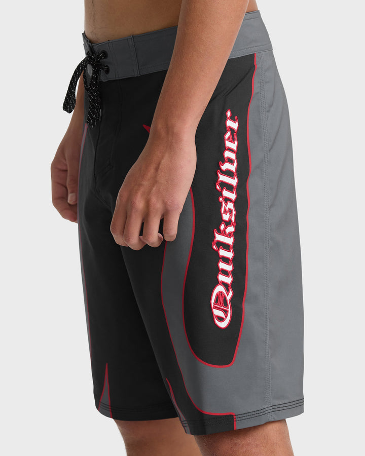 Quiksilver Men's Mercury Trident 21" Boardshorts - Black