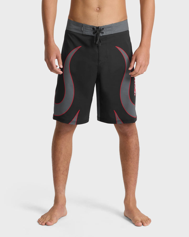 Quiksilver Men's Mercury Trident 21" Boardshorts - Black