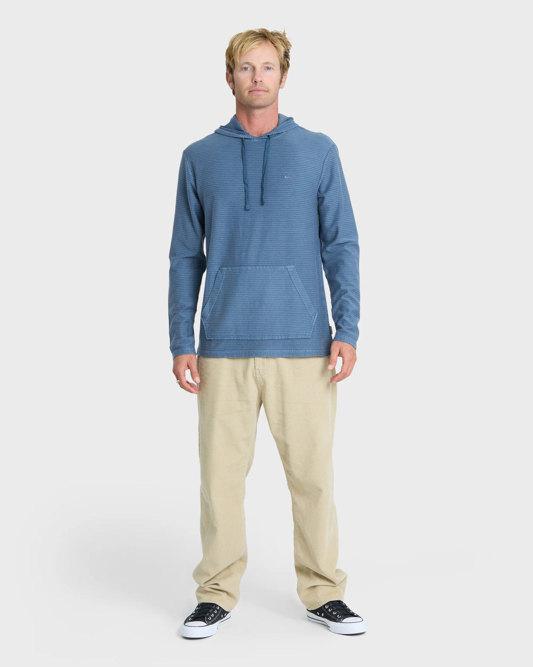 Quiksilver Men's Alamitos Pullover Hoodie - Dark Denim - Sun Diego Boardshop