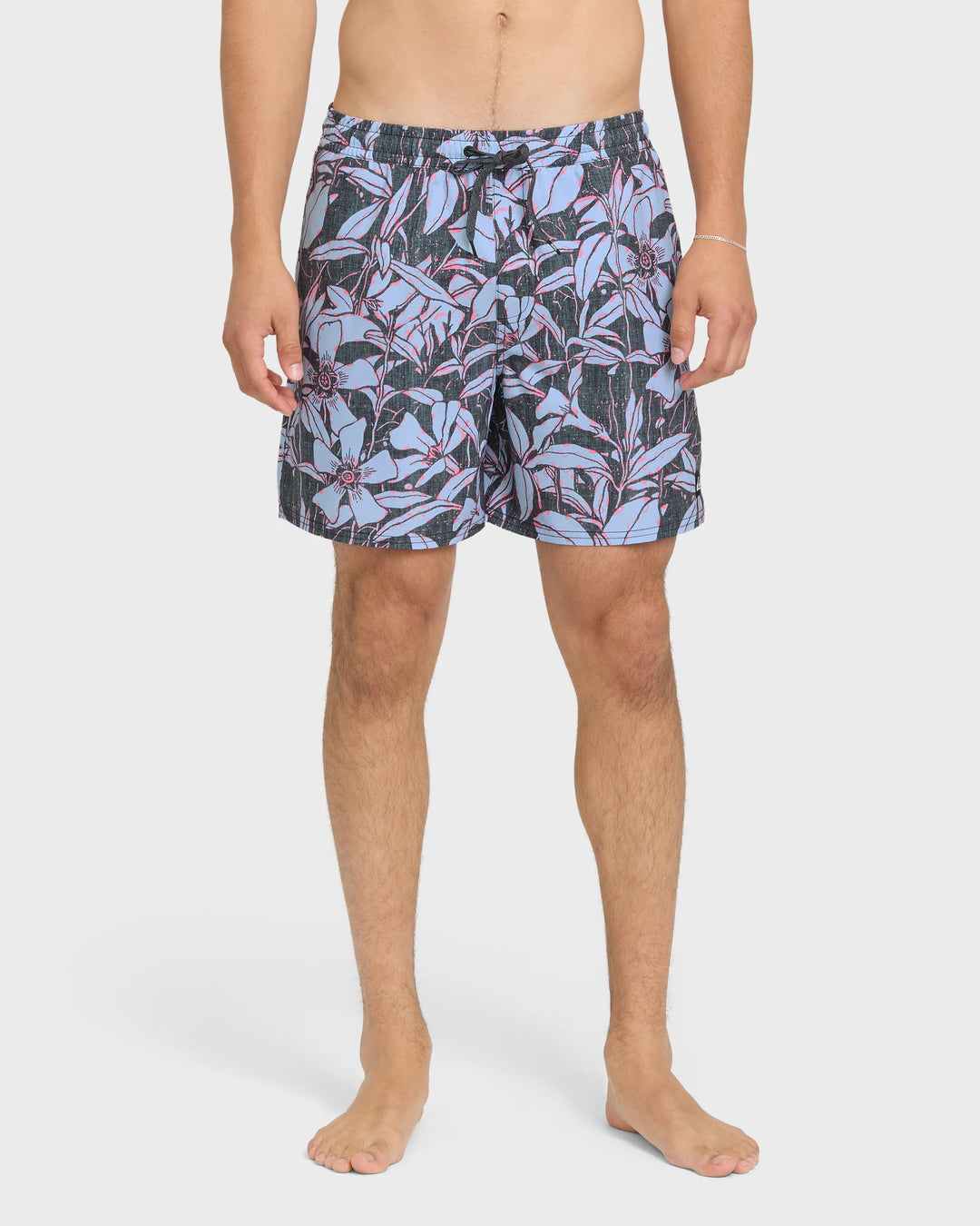 Quiksilver Men's Mix Volley 17" Swim Trunks - Anthracite - Sun Diego Boardshop