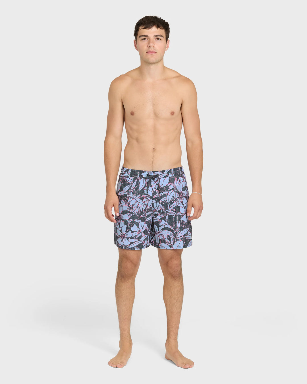 Quiksilver Men's Mix Volley 17" Swim Trunks - Anthracite - Sun Diego Boardshop