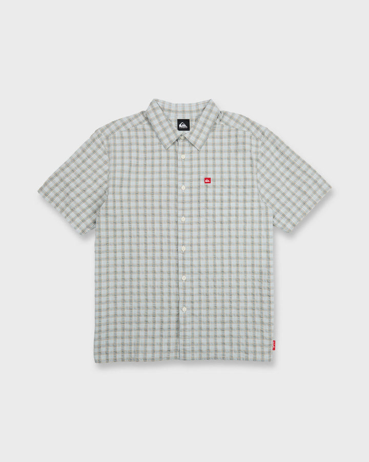 Quiksilver Men's Young Guns Button-Up Short Sleeve Shirt - Plein Air - Sun Diego Boardshop