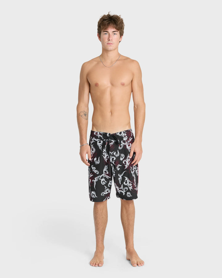 Quiksilver Men's Young Guns Ceremonial 21" Boardshorts - Anthracite - Sun Diego Boardshop