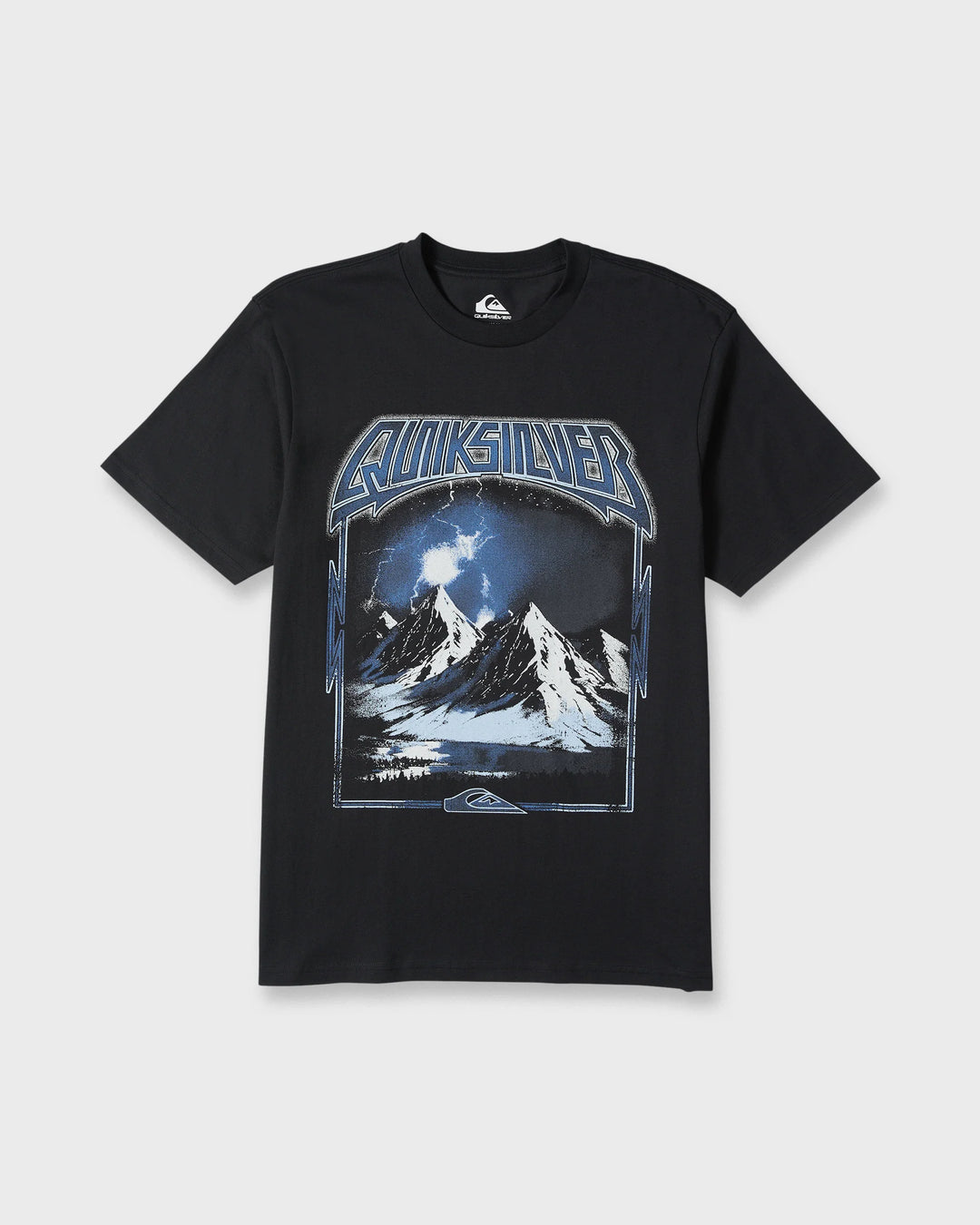 Quiksilver Men's Internal Beat Classic Short Sleeve Knit T-Shirt - Black - Sun Diego Boardshop