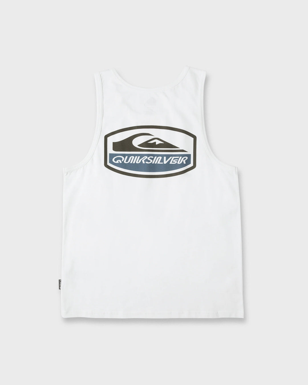Quiksilver Men's Shapers Crest Tank Top - White - Sun Diego Boardshop