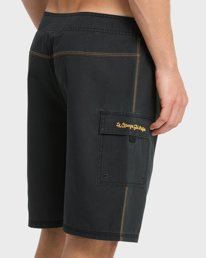 Quiksilver Men's Pacifico Ballena 20" Boardshorts - Black - Sun Diego Boardshop