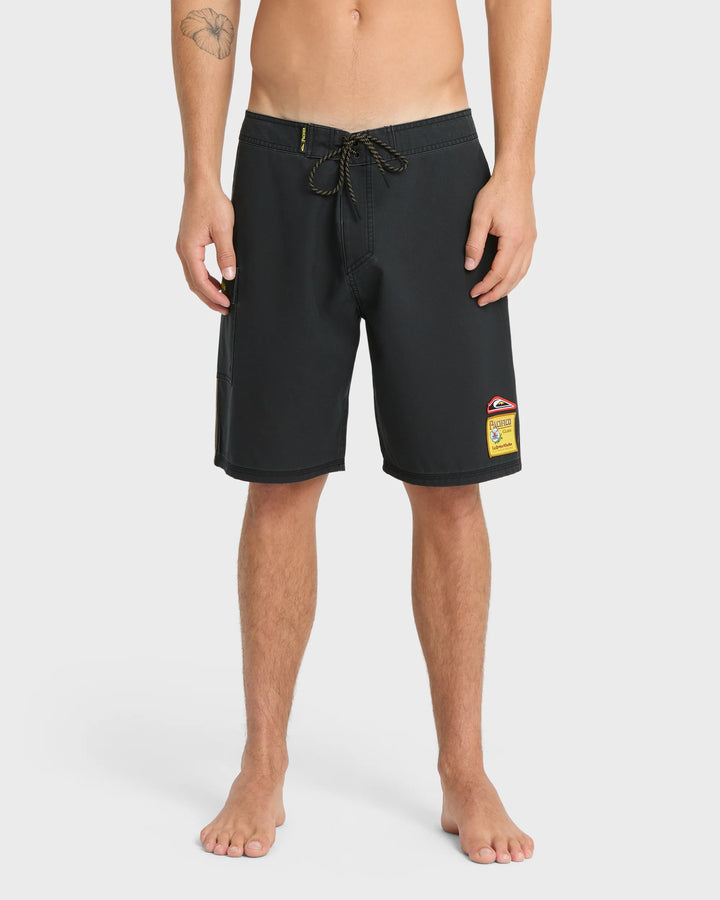 Quiksilver Men's Pacifico Ballena 20" Boardshorts - Black - Sun Diego Boardshop