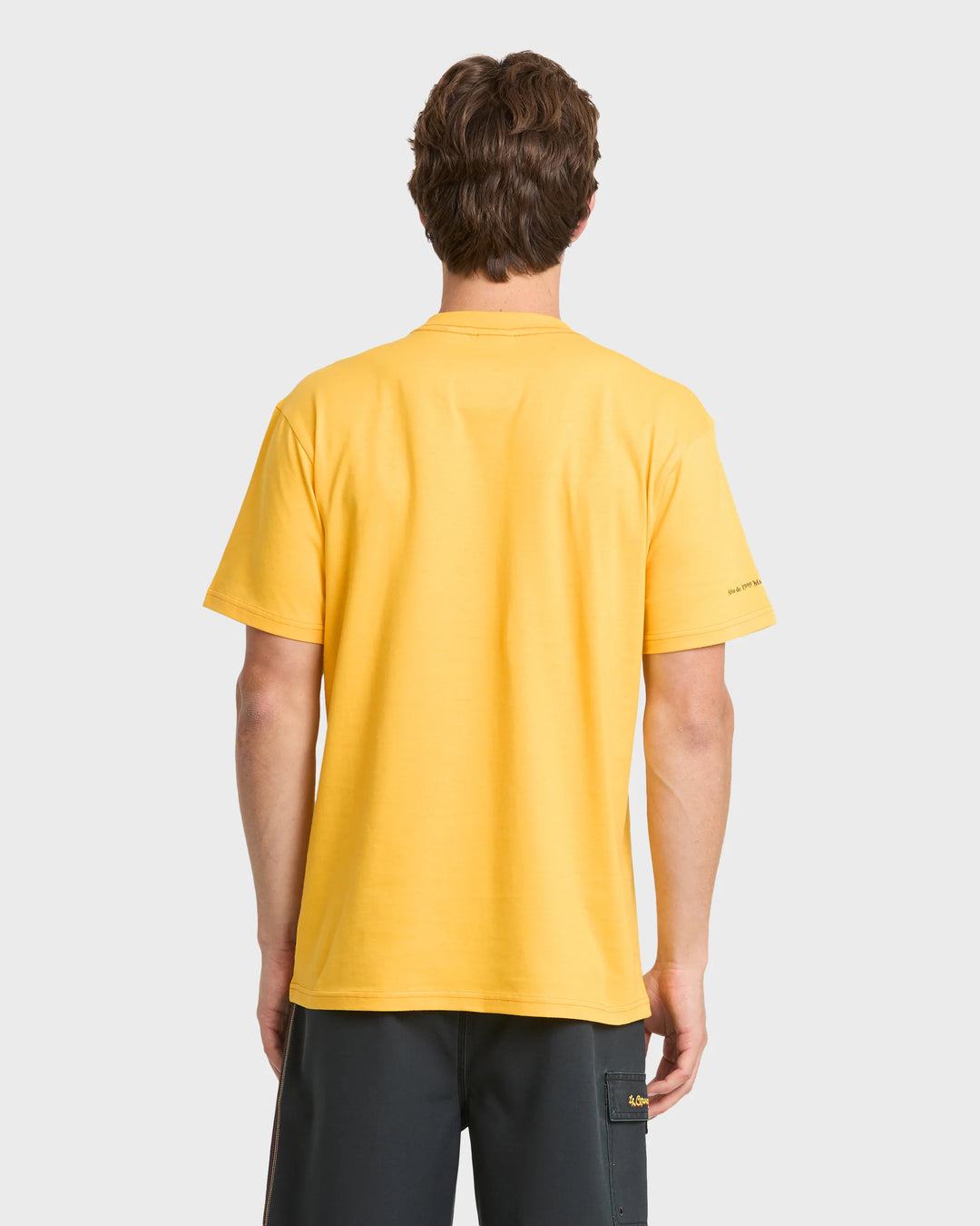 Quiksilver Men's Pacifico Coastal Paradise Short Sleeve Knit T-Shirt - Sunshine - Sun Diego Boardshop
