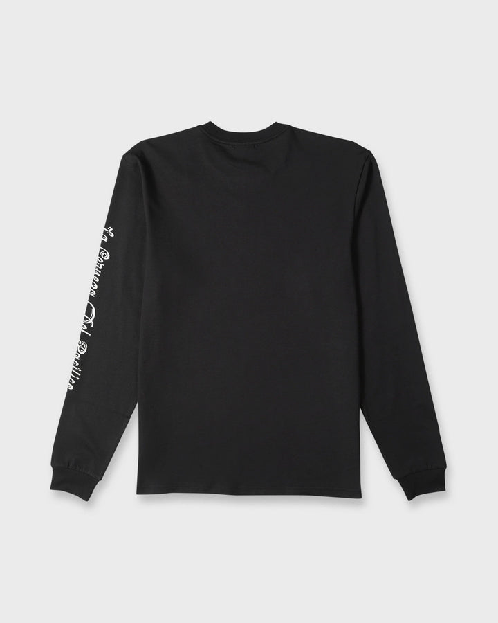 Quiksilver Men's Pacifico Signage Long Sleeve Knit T-Shirt - Black - Sun Diego Boardshop