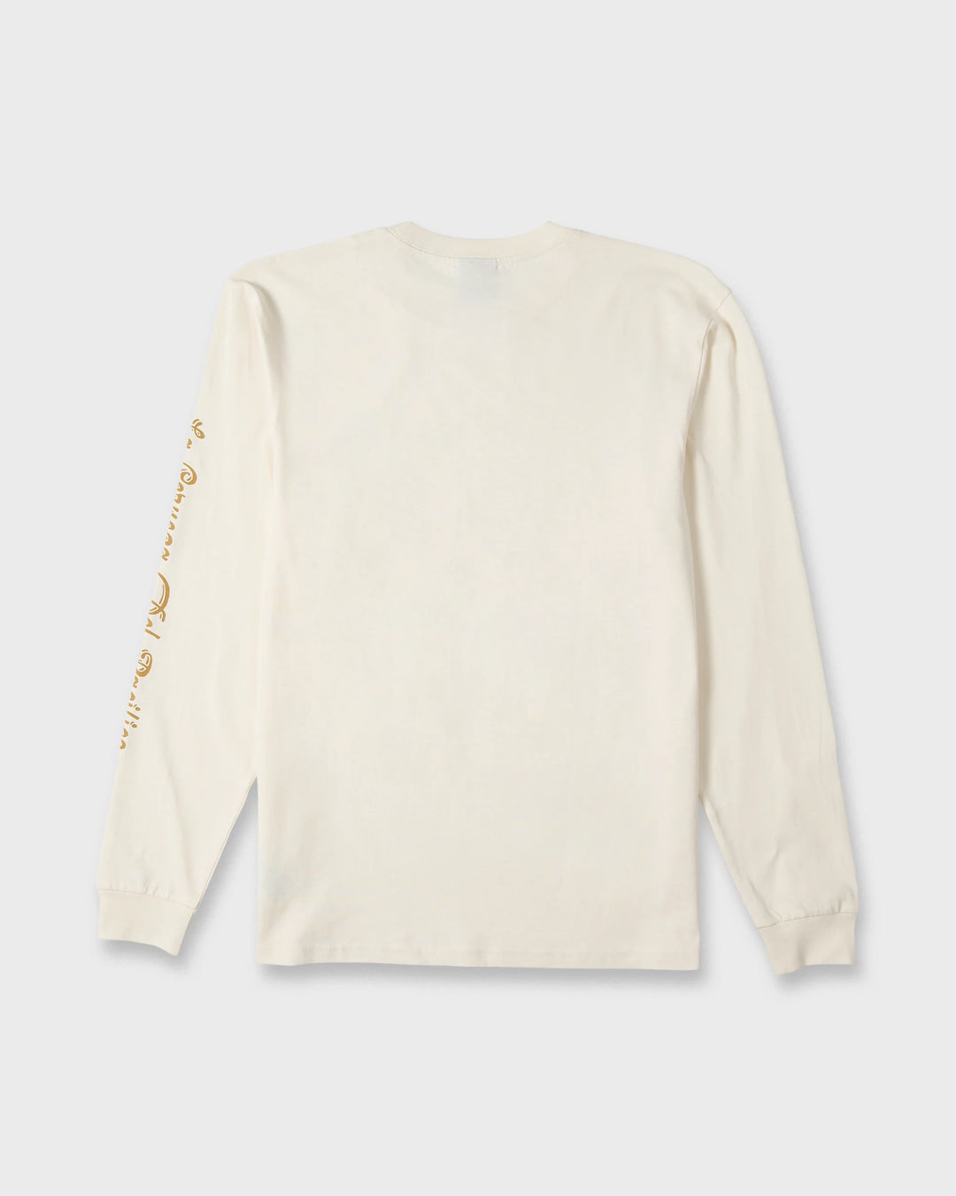 Quiksilver Men's Pacifico Signage Long Sleeve Knit T-Shirt - Tofu - Sun Diego Boardshop