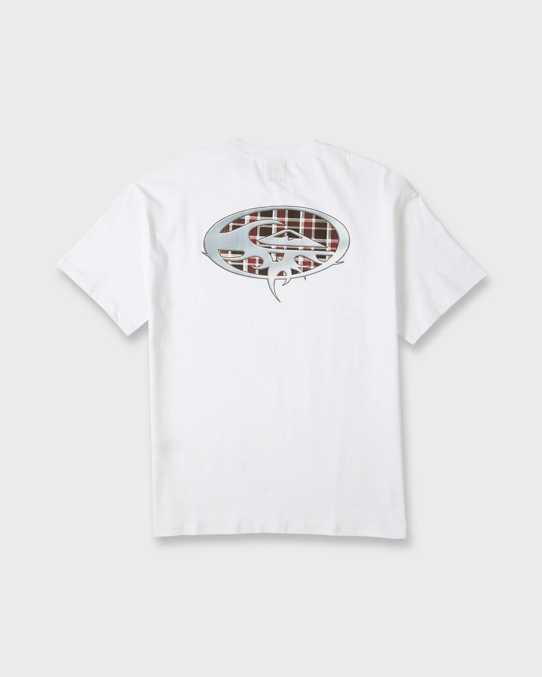 Quiksilver Men's Chrome Thorn Mercury Short Sleeve Knit T-Shirt - White - Sun Diego Boardshop
