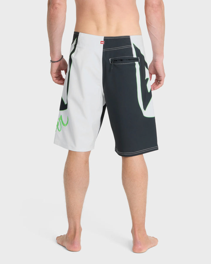 Quiksilver Men's Young Guns Intercepter 21" Boardshorts - Bright White - Sun Diego Boardshop