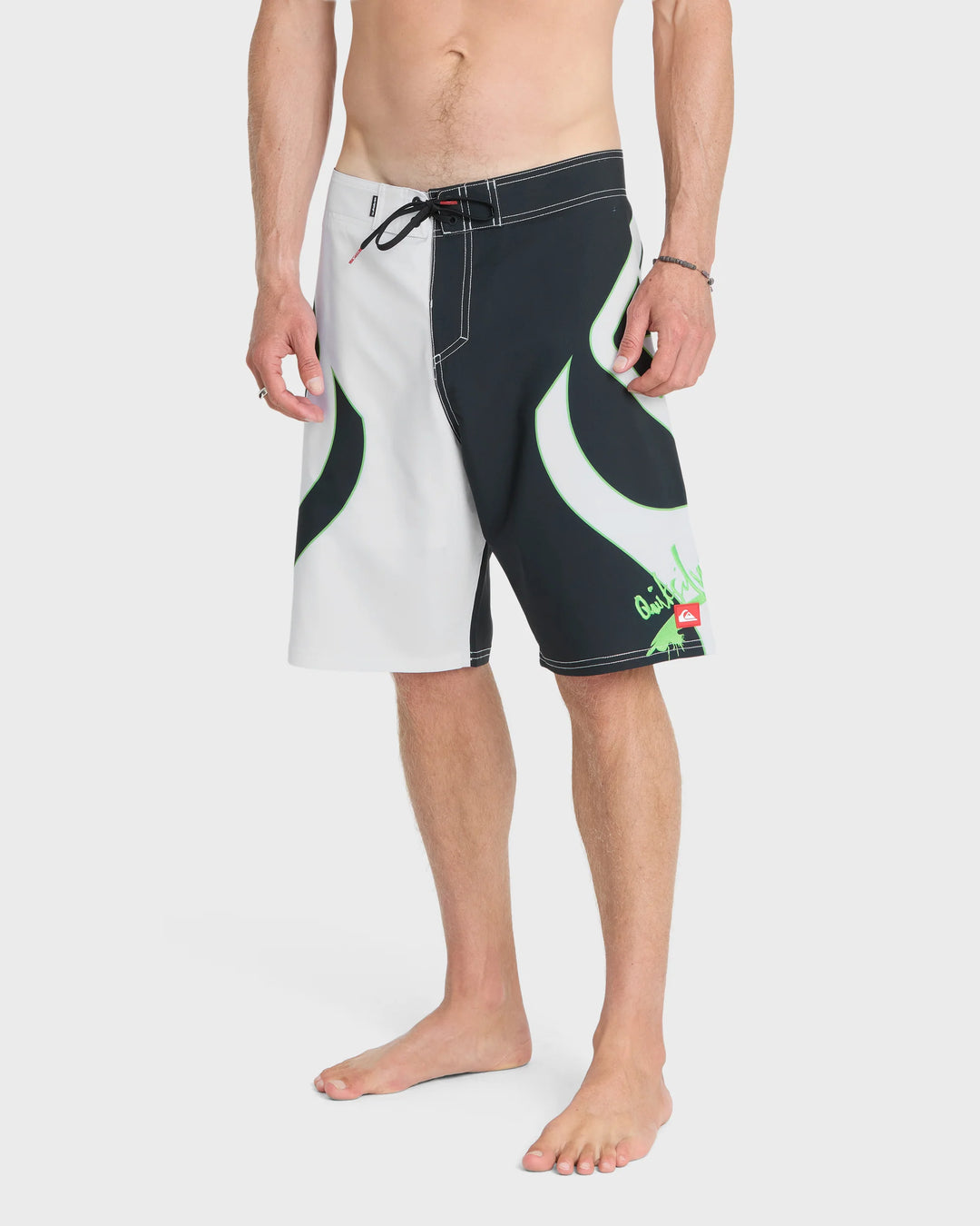 Quiksilver Men's Young Guns Intercepter 21" Boardshorts - Bright White - Sun Diego Boardshop