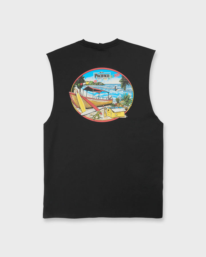 Quiksilver Men's Pacifico Sayulita Cruising Tank Top - Black - Sun Diego Boardshop