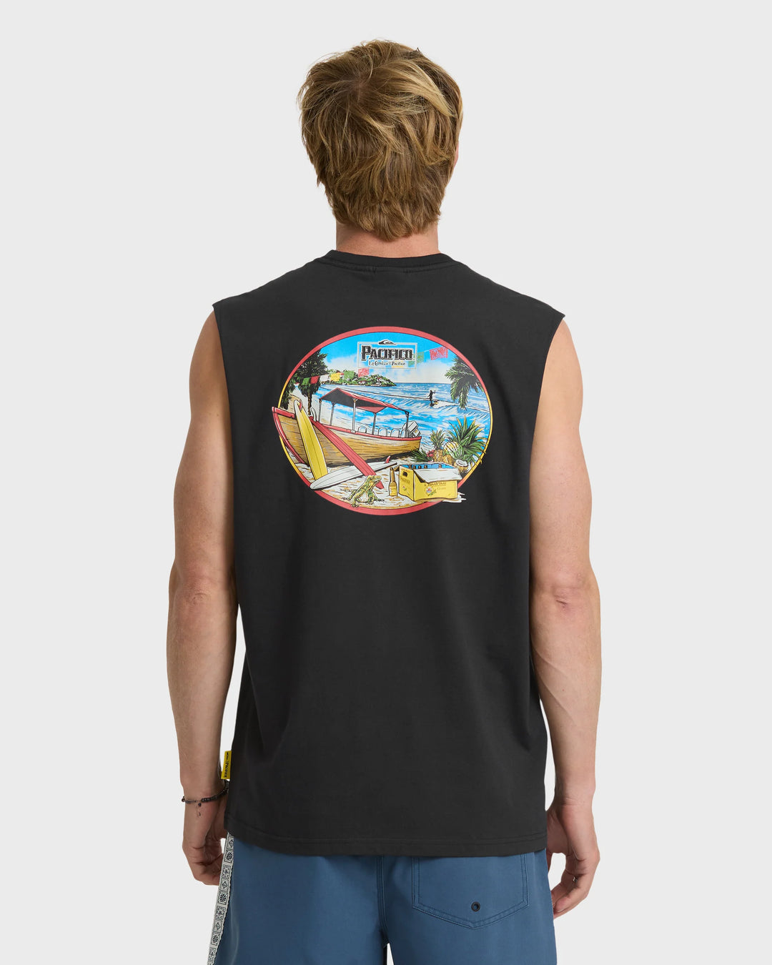 Quiksilver Men's Pacifico Sayulita Cruising Tank Top - Black - Sun Diego Boardshop