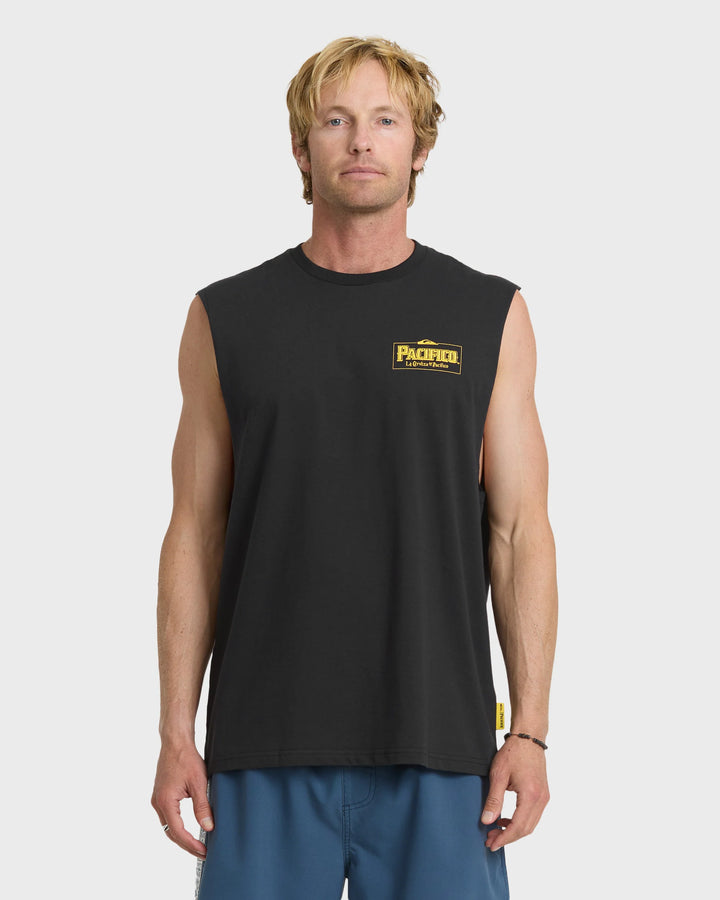 Quiksilver Men's Pacifico Sayulita Cruising Tank Top - Black - Sun Diego Boardshop