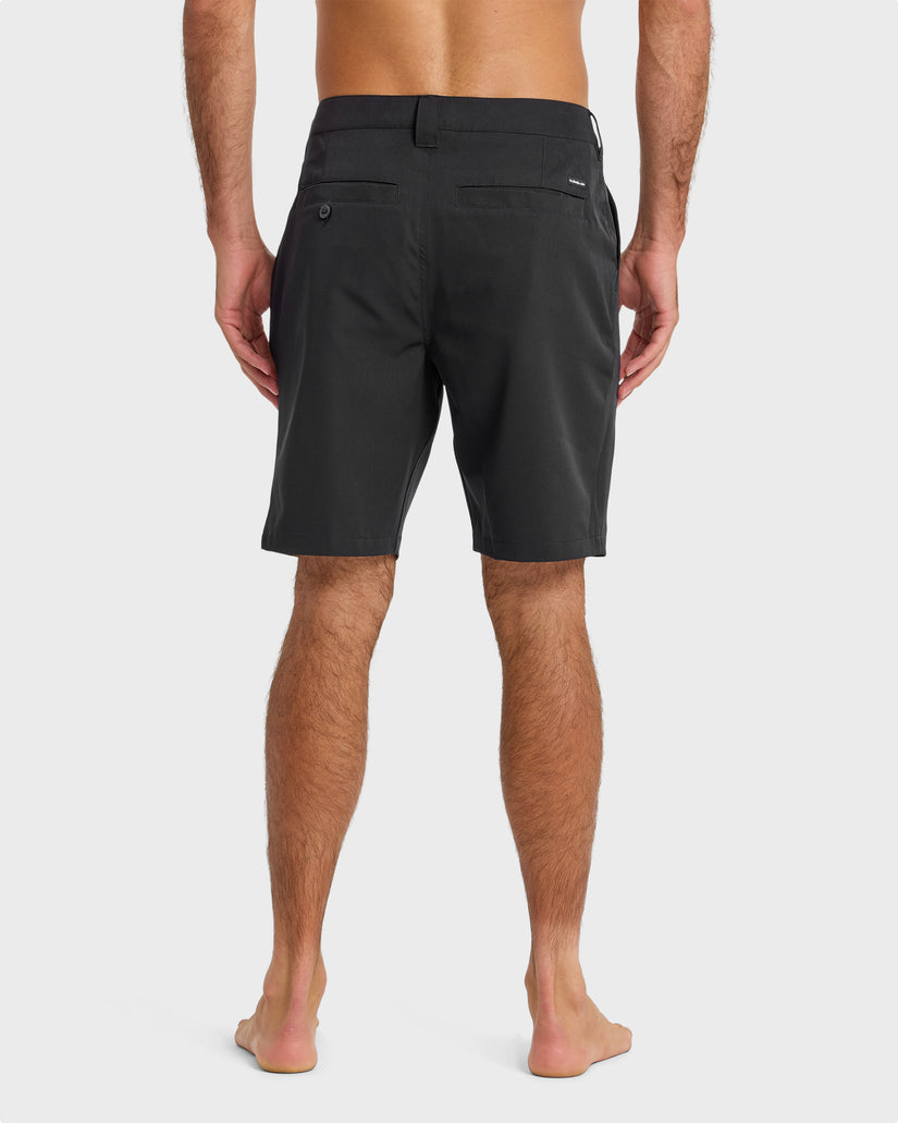 Quiksilver Union Amphibian 20" Hybrid Shorts - Black - Sun Diego Boardshop