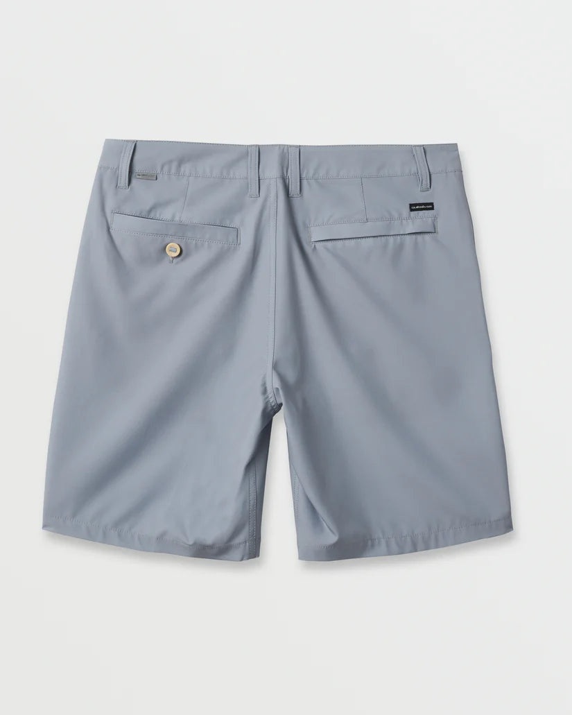 Quiksilver Union Amphibian 20" Hybrid Shorts - SMOKE GREY - Sun Diego Boardshop