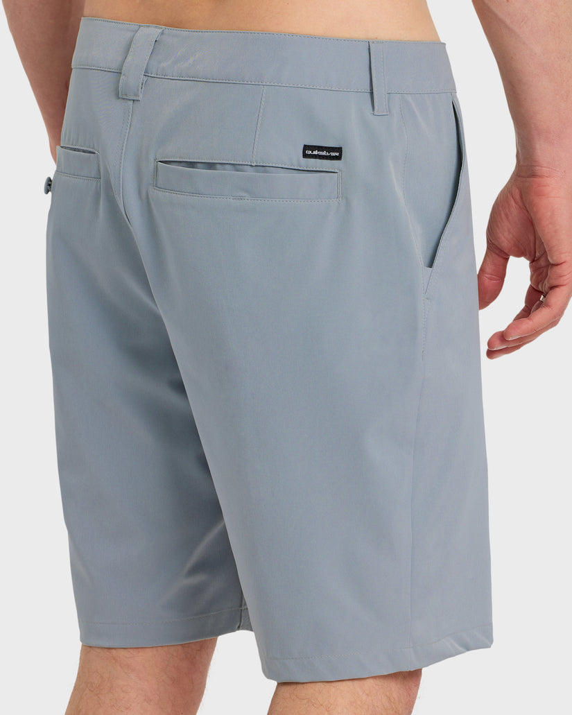 Quiksilver Union Amphibian 20" Hybrid Shorts - Smoke Grey - Sun Diego Boardshop
