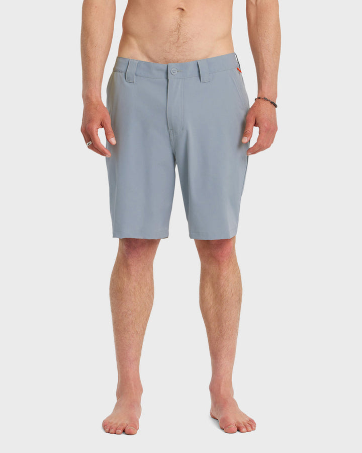 Quiksilver Union Amphibian 20" Hybrid Shorts - Smoke Grey - Sun Diego Boardshop
