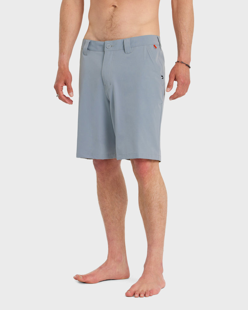 Quiksilver Union Amphibian 20" Hybrid Shorts - Smoke Grey - Sun Diego Boardshop