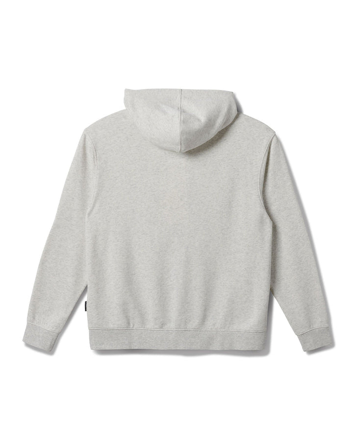 Quiksilver Saltwater Full Zip Hoodie - White/Heather - Sun Diego Boardshop