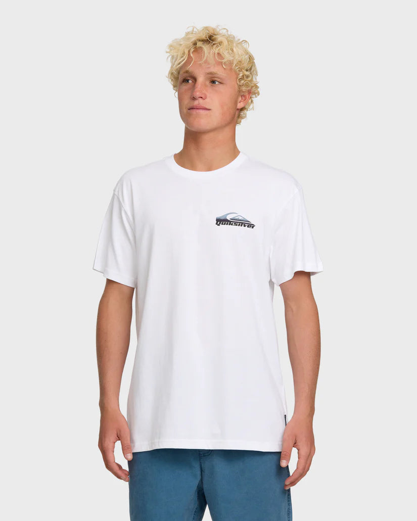 Quiksilver Speed Spray T-Shirt - WHITE - Sun Diego Boardshop