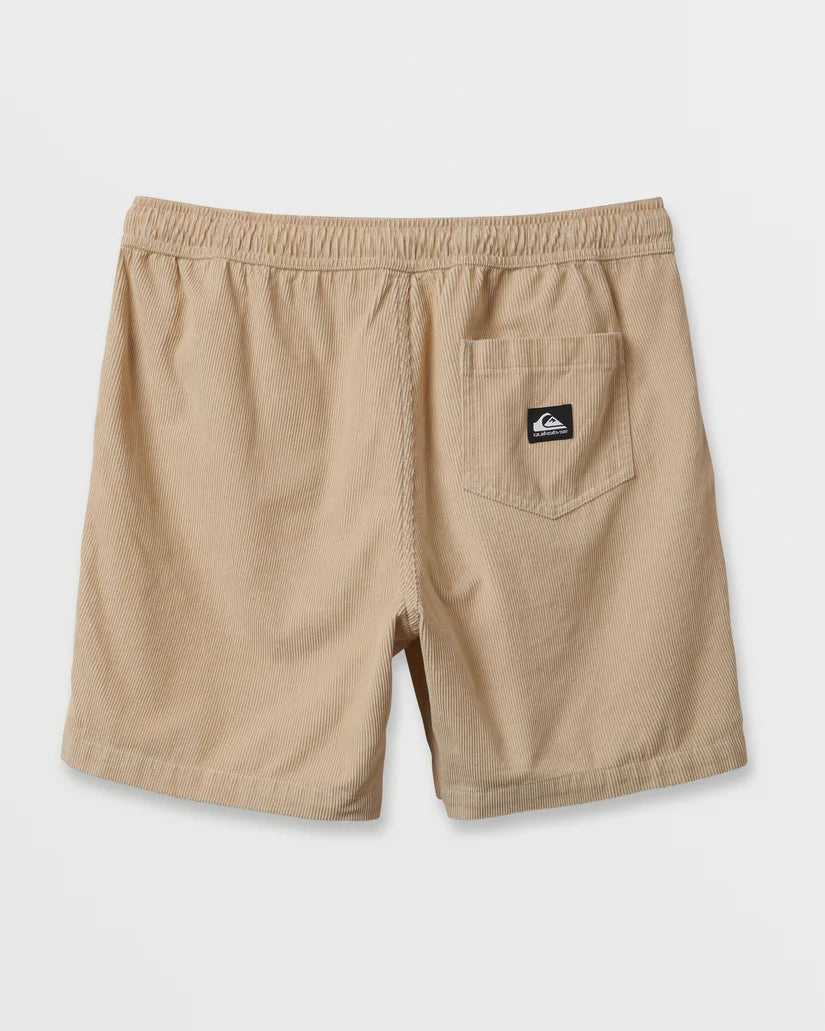 Quiksilver Taxer Corduroy Shorts - FOG GREY - Sun Diego Boardshop