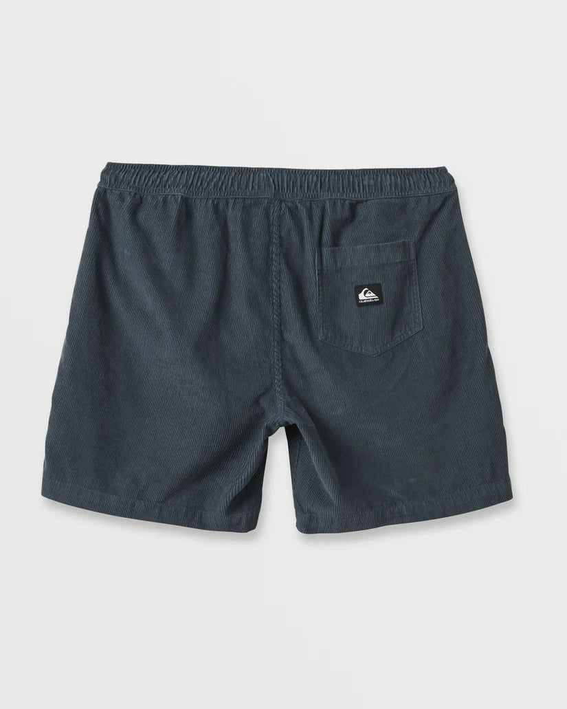 Quiksilver Taxer Corduroy Shorts - GRANITE GRAY - Sun Diego Boardshop