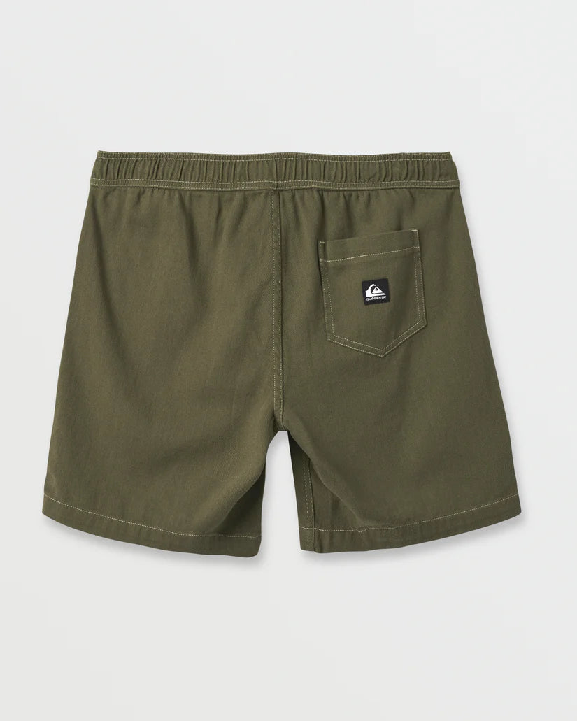 Quiksilver Taxer Big Twill Shorts - ARMY - Sun Diego Boardshop