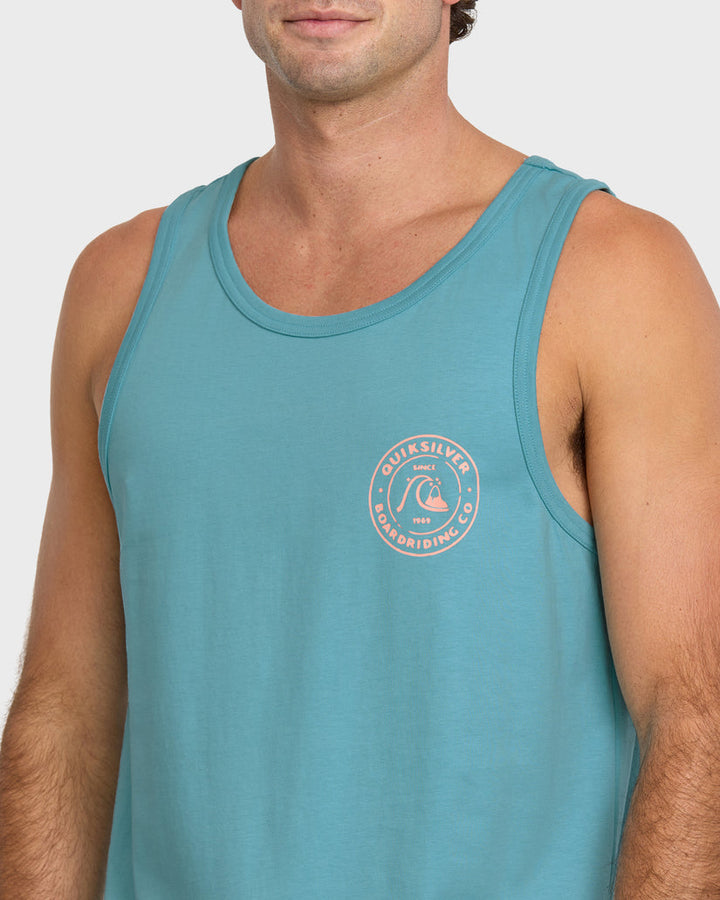 Quiksilver Bubbles Tank - Aqua Blue - Sun Diego Boardshop