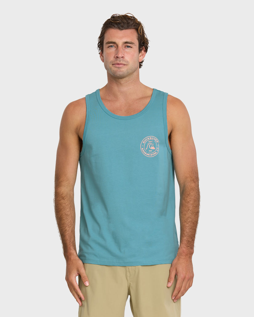 Quiksilver Bubbles Tank - Aqua Blue - Sun Diego Boardshop