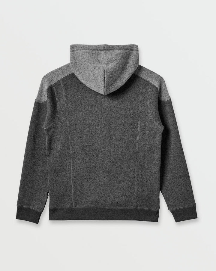 Quiksilver Keller Zip Hoodie - Black Heather