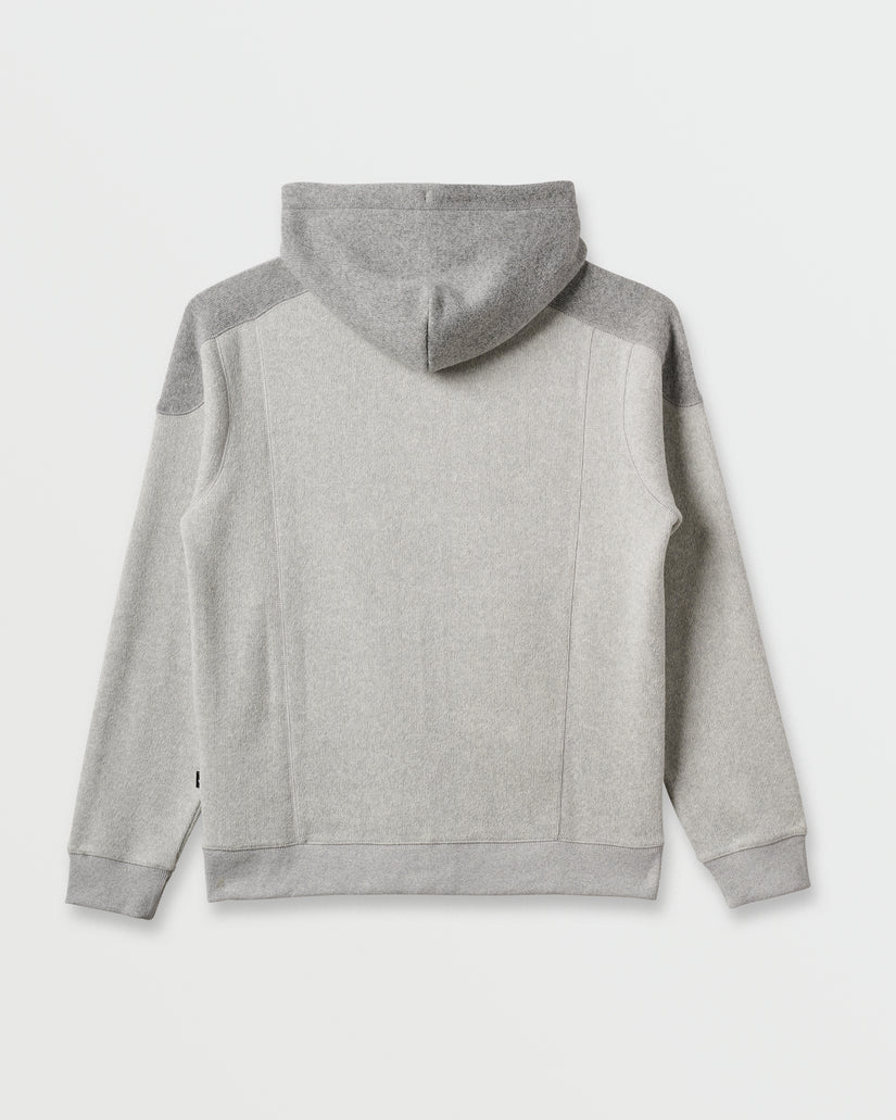 Quiksilver Keller Zip Hoodie - Light Grey Heather - Sun Diego Boardshop