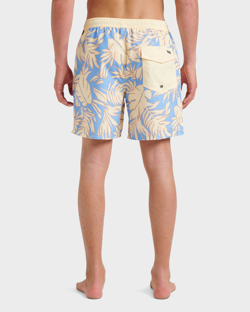 Quiksilver Everyday Trippin Palm Swim Trunks - Pastel Yellow - Sun Diego Boardshop
