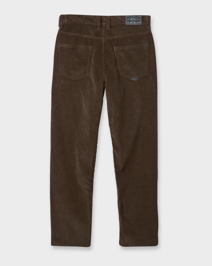 Quiksilver Landers Cord Pants - Chocolate Brown Cbro