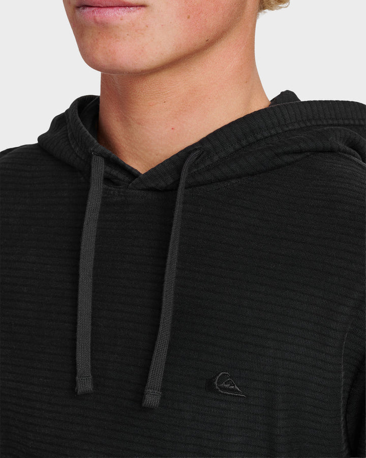 Quiksilver Alamitos Long Sleeve Hooded Top - Black