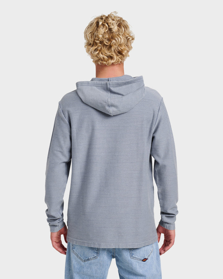 Quiksilver Alamitos Long Sleeve Hood - China Blue Chn