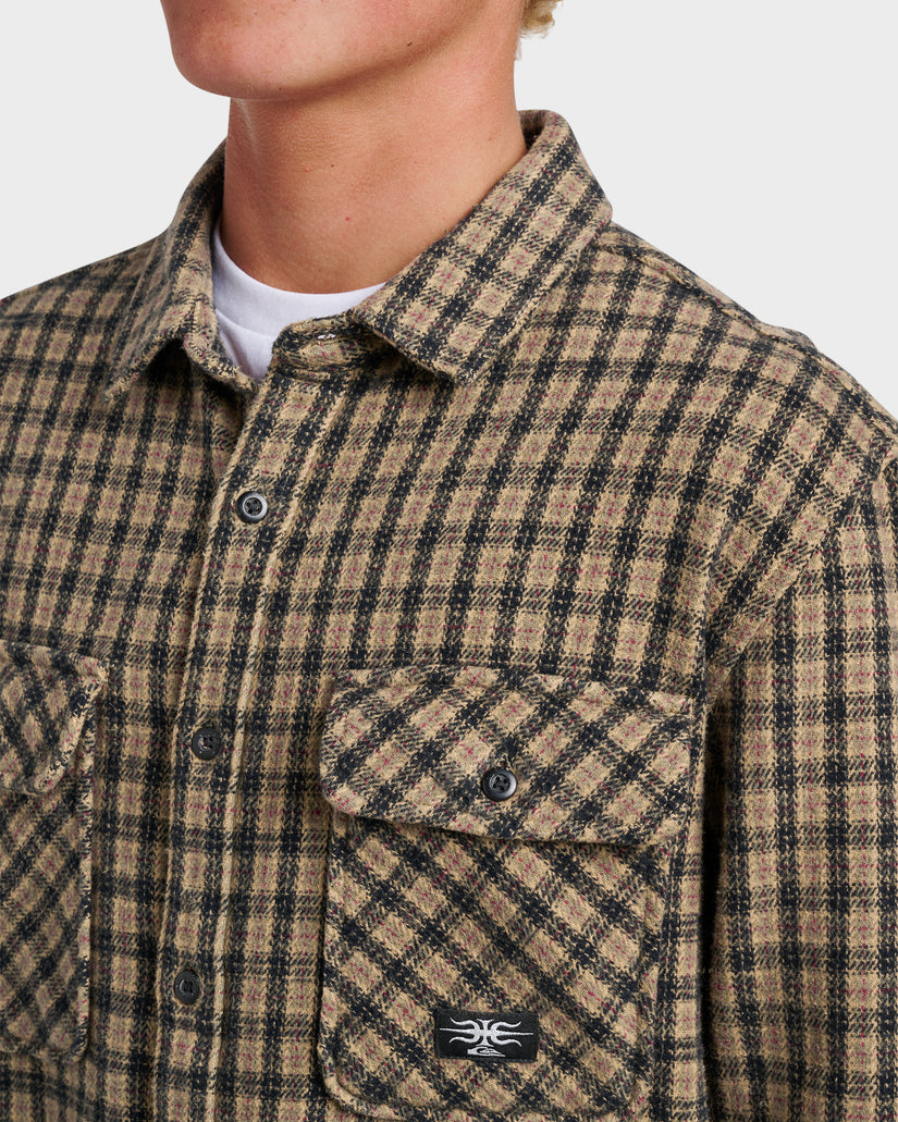 Quiksilver Mercury Sandstrokes Shirt - Elmwood Tmp0