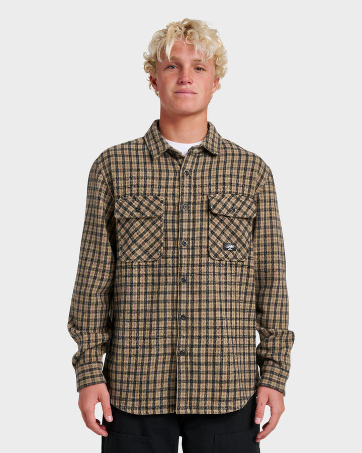 Quiksilver Mercury Sandstrokes Shirt - Elmwood Tmp0