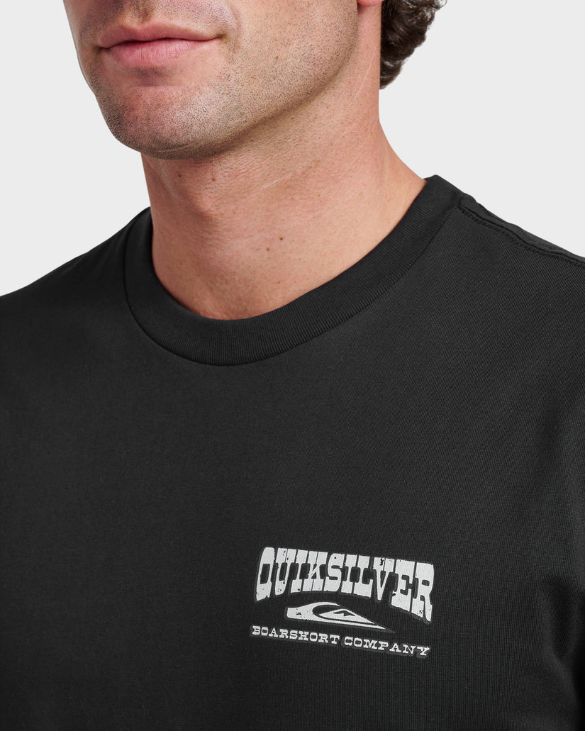 Quiksilver Wild West Classic T-Shirt - Black