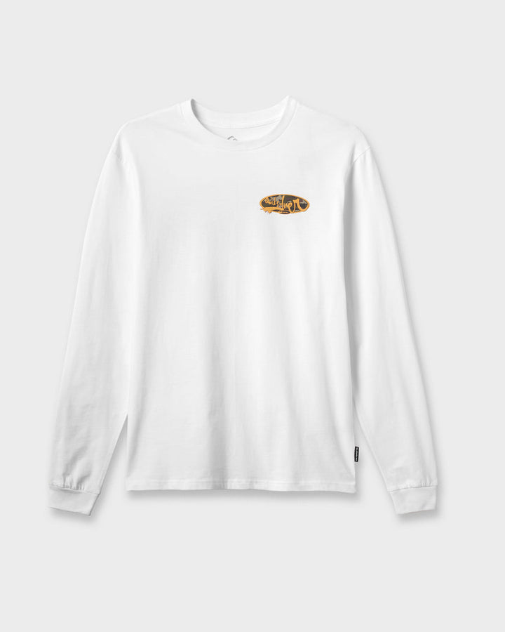 Quiksilver Impaired Camo Long Sleeve T-Shirt - White