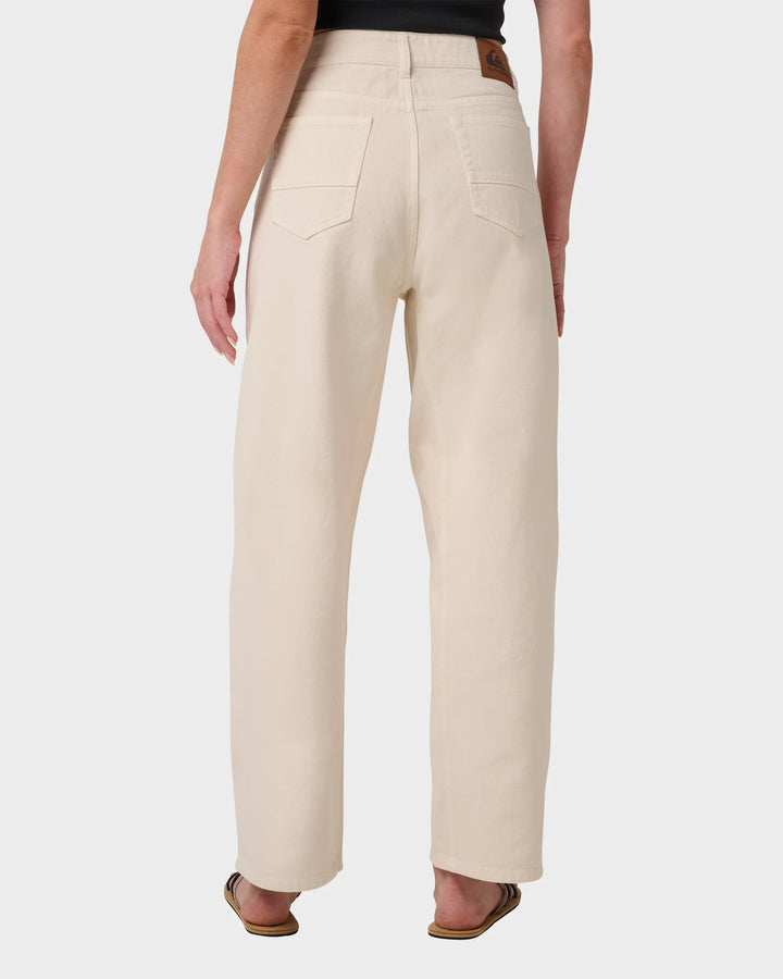 Quiksilver Women's Colette Barrel Leg Pant - Seashell - Sun Diego Boardshop
