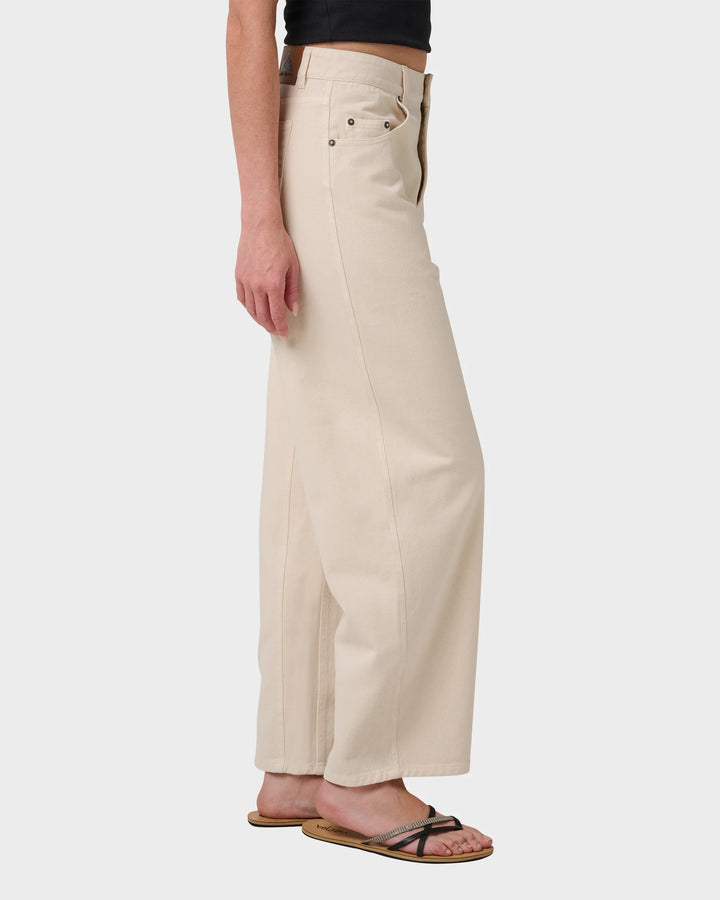 Quiksilver Women's Colette Barrel Leg Pant - Seashell - Sun Diego Boardshop