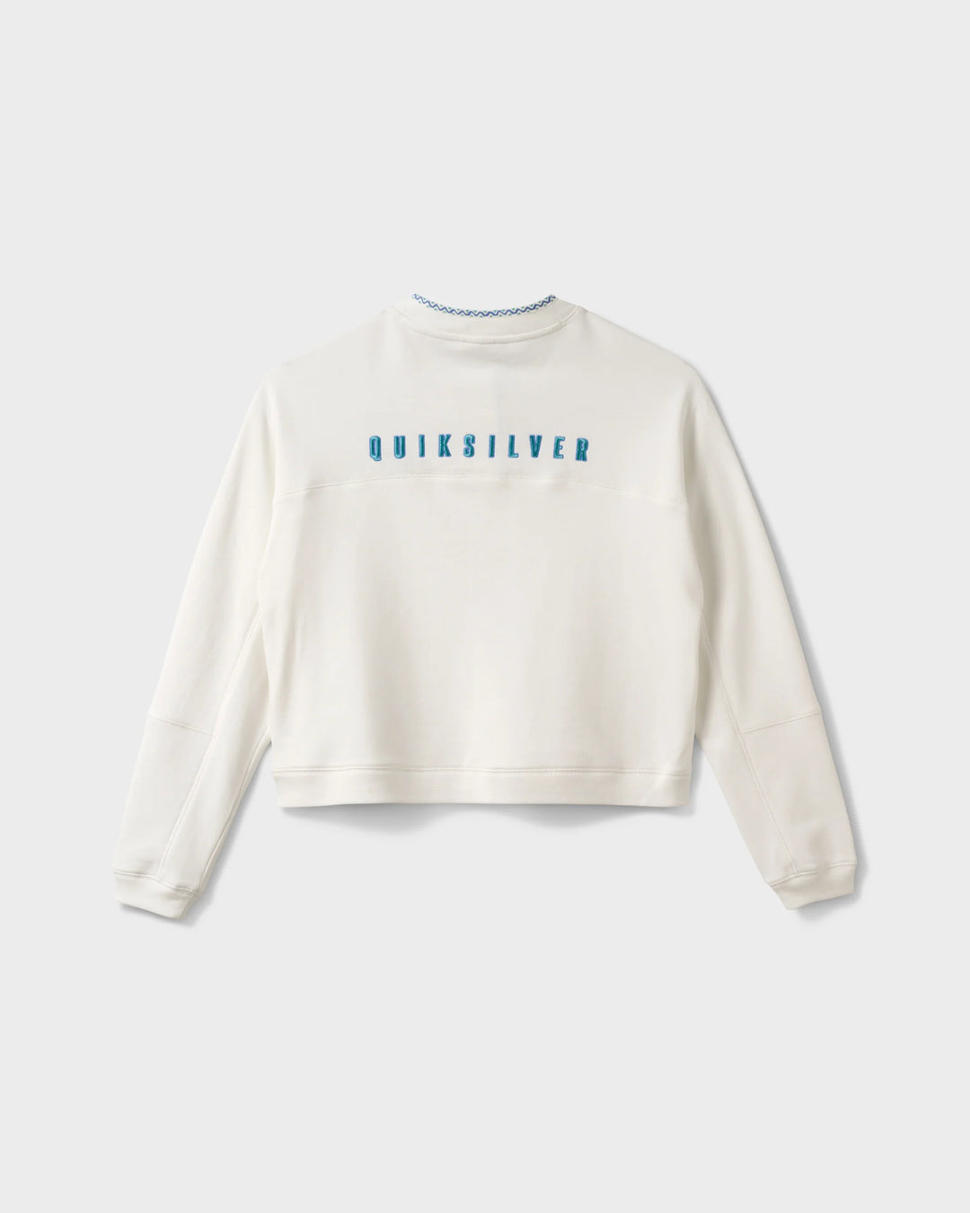 Quiksilver Women's Shallow Waters Henley Sweatshirt - White - Sun Diego Boardshop