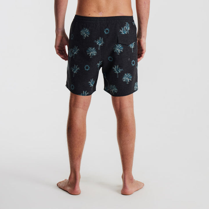 ROARK Shorey Boardshorts 16" - LA FRONDA BLACK - Sun Diego Boardshop