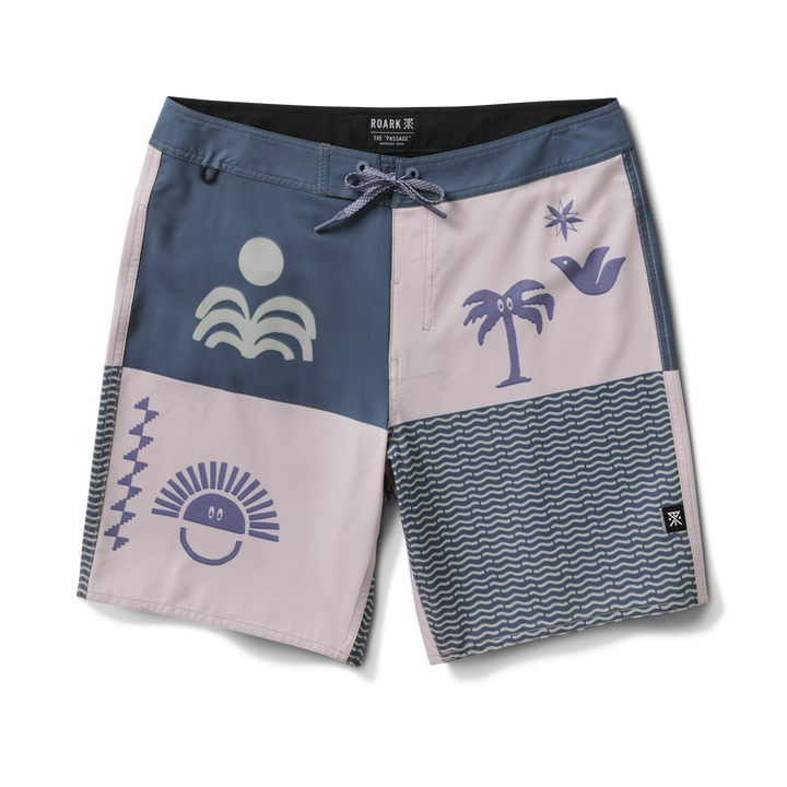 Roark Passage Boardshorts - MULTI - Sun Diego Boardshop