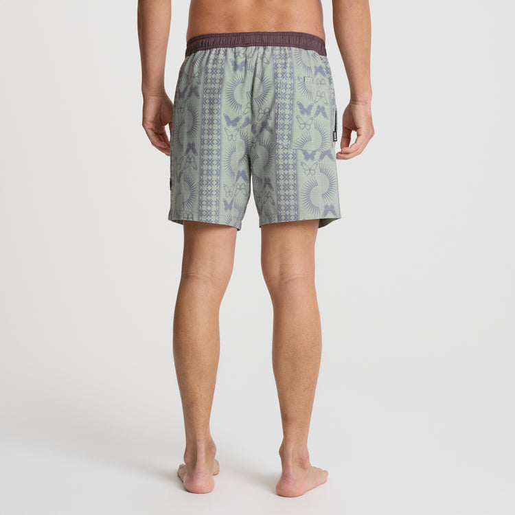 Roark Shorey Trunks - Seafoam Print - Sun Diego Boardshop