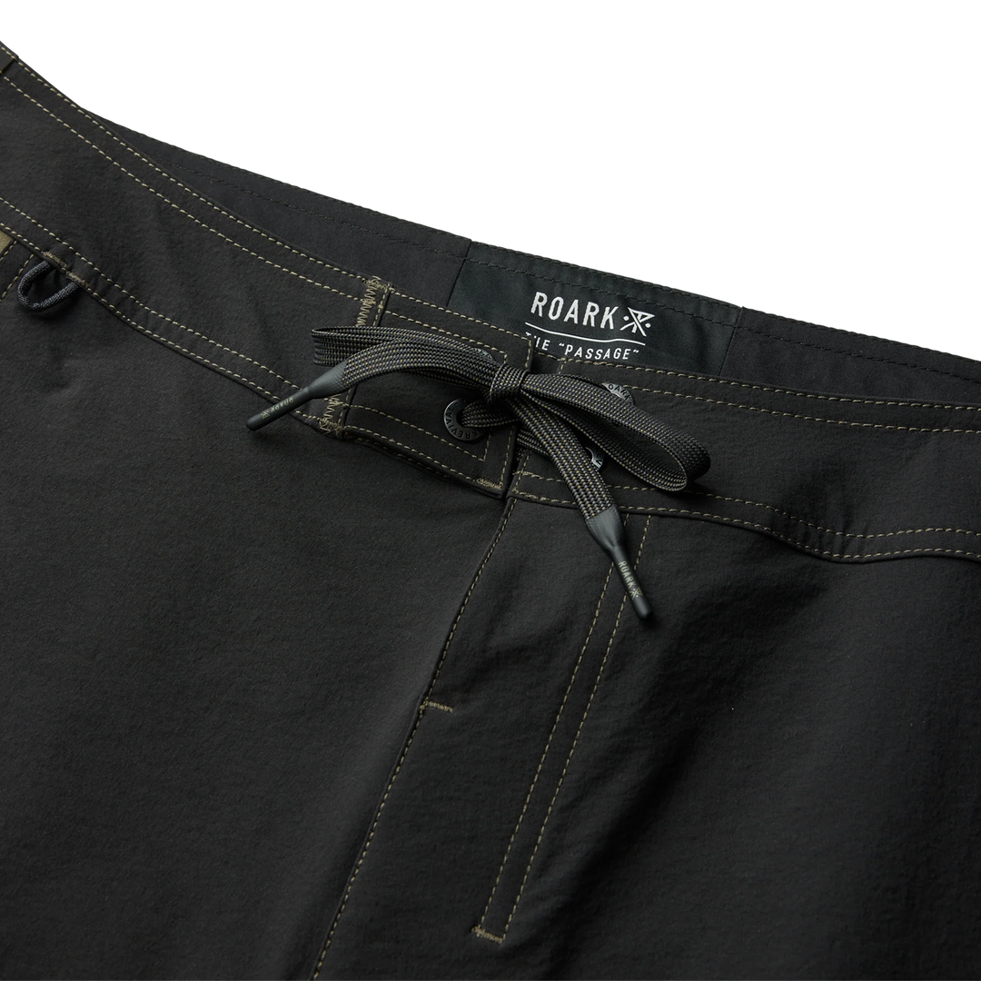 Roark Men's Passage Panel 18.5" Boardshorts - Black 2 - Sun Diego Boardshop