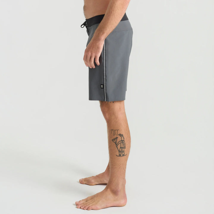 Roark Men's Passage 18.5" Boardshorts - Charcoal - Sun Diego Boardshop